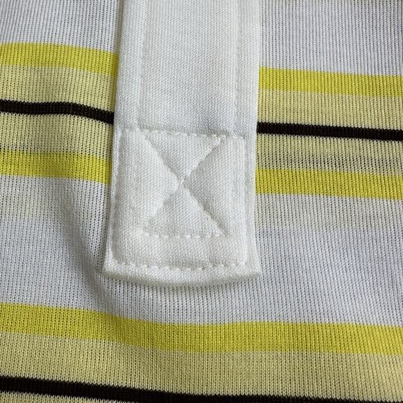 Vintage Pickering Large Polo Golf Short Sleeve Stripe Shirt Horseshoe Bend ￼ - Picture 7 of 9